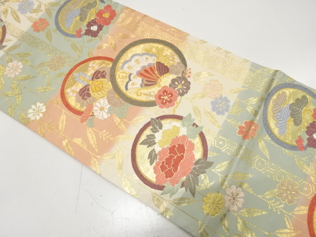 Japanese Kimono / Fukuro Obi Silk